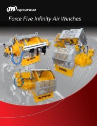 Force Five Infinity Air Winches - Ingersoll Rand