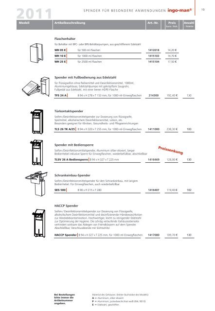 Preisliste-2011 PDF - ingFinder