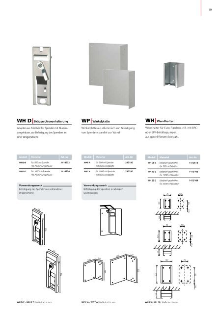 ingo-manÂ® Wi eco Spendersystem PDF - ingFinder