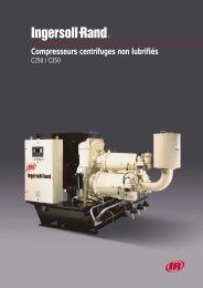 Compresseurs centrifuges non lubrifiÃ©s - Ingersoll Rand