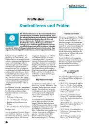 Kontrollieren und Prüfen