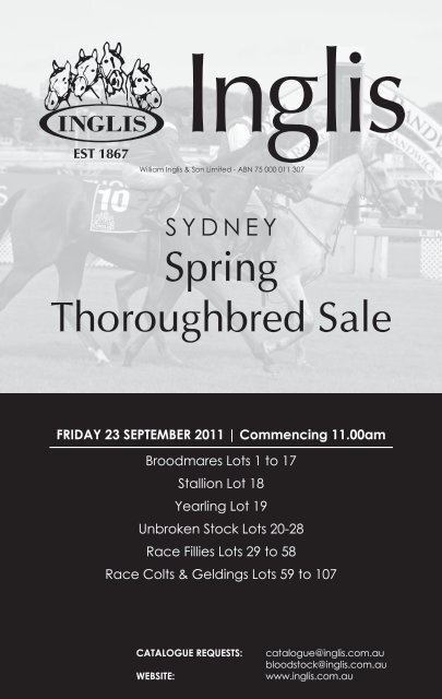 Download the complete catalogue (PDF) - Inglis