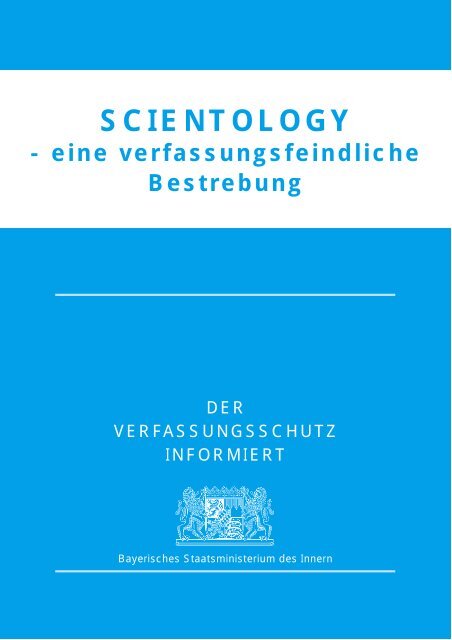 Scientology - eine verfassungsfeindliche ... - Ingo Heinemann