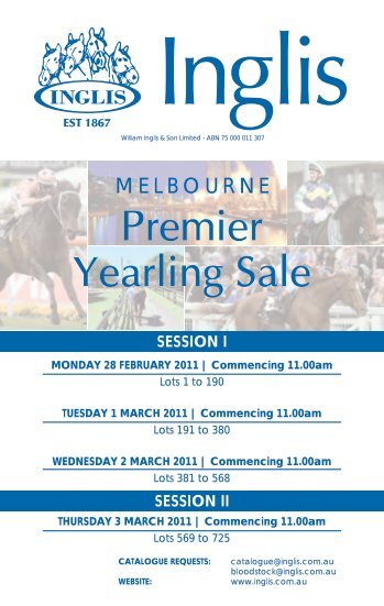 Download the complete catalogue (PDF) - Inglis