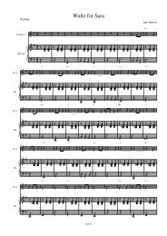 Waltz for Sara.mus - ingo höricht