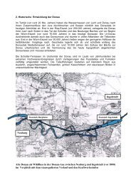 Historische Entwicklung der Donau - Ingolstadt