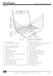 HP EliteBook 2540p Notebook PC - Ingram Micro