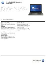 HP ProBook 4530s Notebook PC - Icecat.biz