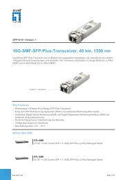 10G-SMF-SFP-Plus-Transceiver, 40 km, 1550 nm - Ingram Micro