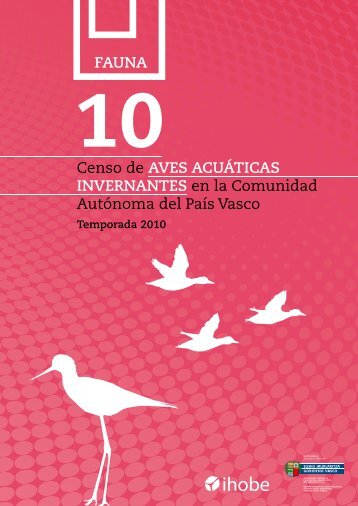 Censo de AVES ACUÃTICAS INVERNANTES en la Comunidad ...