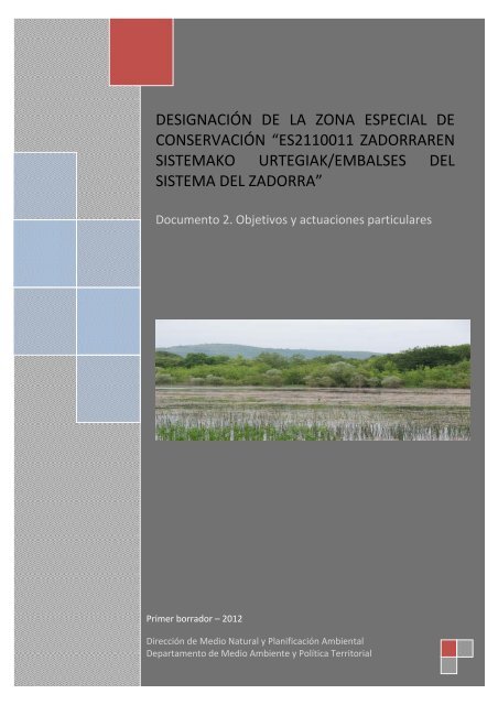 ES2110011 Embalses del sistema del Zadorra
