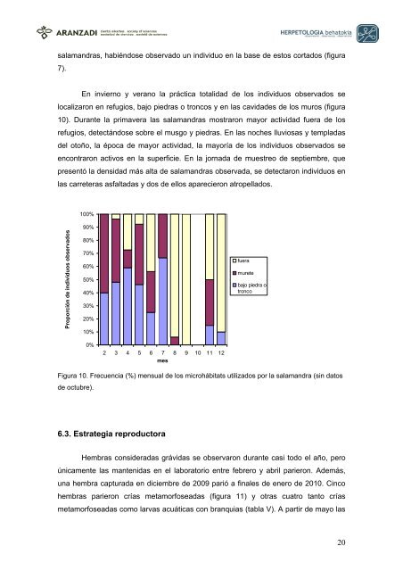 BiologÃ­a reproductora y estudio poblacional de la salamandra ...