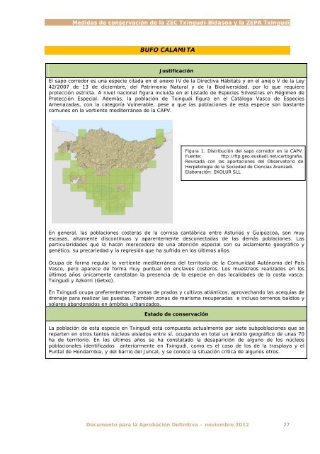 Documento 2. Objetivos y actuaciones particulares ... - Euskadi.net