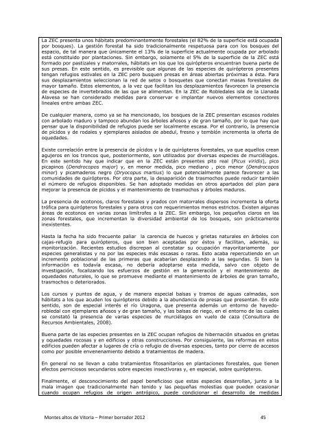 Documento de objetivos y medidas de conservaciÃ³n ... - Euskadi.net