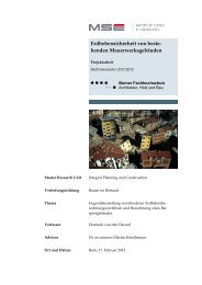 Erdbebensicherheit von bestehenden ... - IngWare GmbH