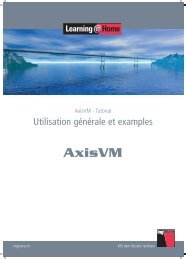 AxisVM Tutoriel - IngWare GmbH