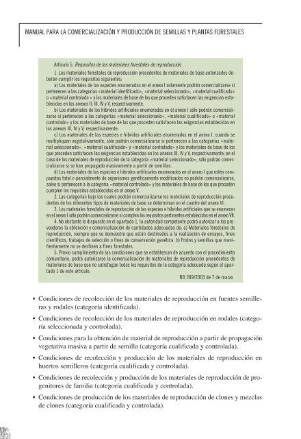 Manual para la comercializaciÃ³n y producciÃ³n de semillas - Inia