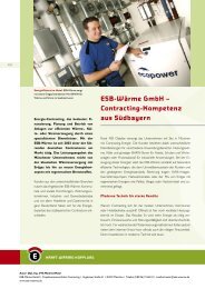 ESB-WÃ¤rme GmbH â Contracting-Kompetenz aus ... - Initiative CO2