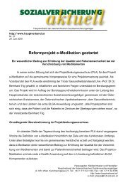 Reformprojekt e-Medikation gestartet - Initiative-ELGA