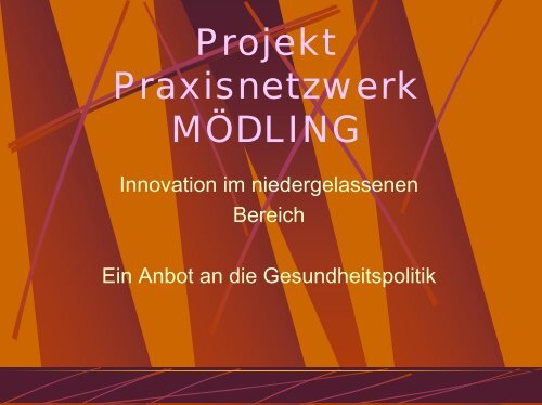 Praxisnetzwerk MÃ¶dling - Initiative-ELGA