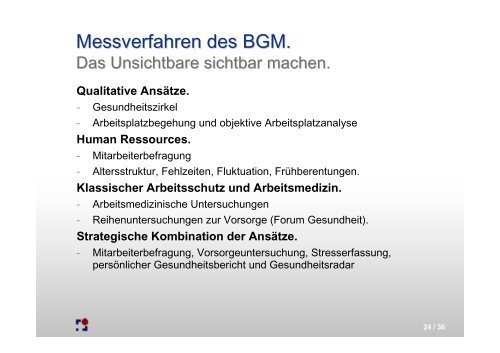 Prof. Fischer_Gesundheitskongress_03_11_2009 - Initiative 45plus ...