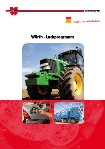 Würth - Lackprogramm