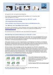 Ausgabe III 2009 - Dfc-Systems