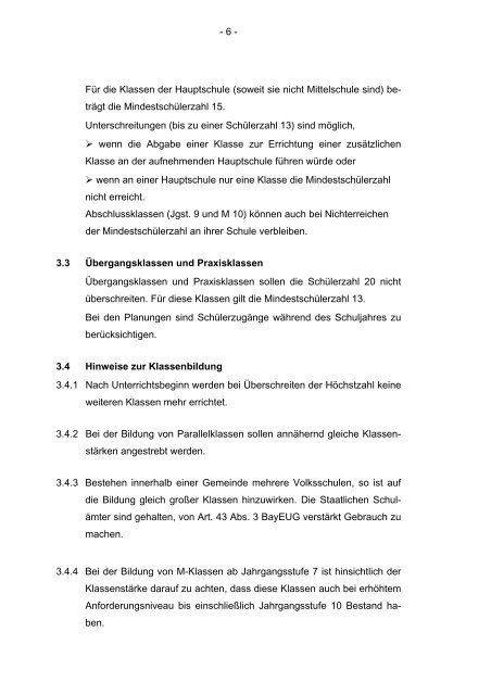 Schreiben des Kultusministeriums zu den Lehrerstunden Schuljahr ...