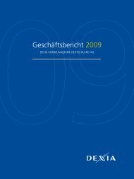 lagebericht 2009 - Dexia Hypothekenbank Berlin AG