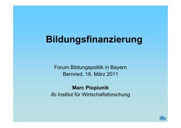 Forum Bildungspolitik zur Umsetzung der UN-BRK - Initative ...