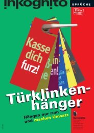 Katalog als PDF (2,6 MB) - Inkognito