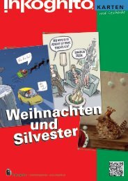 und Geschenke - Inkognito