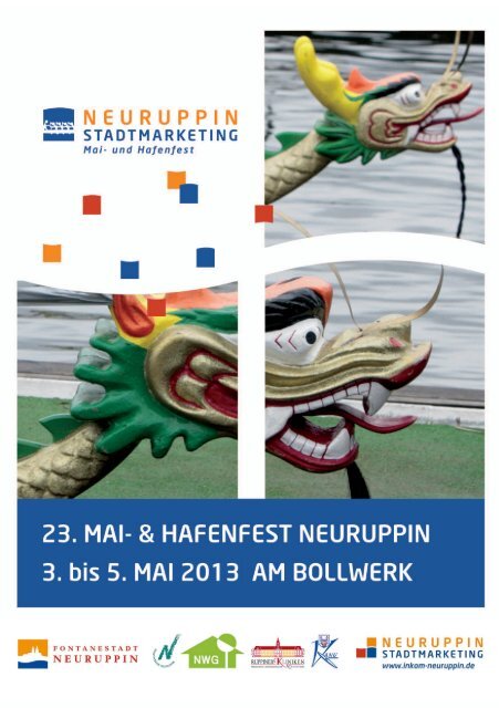 Programm-Flyer Mai- und Hafenfest 2013 - InKom