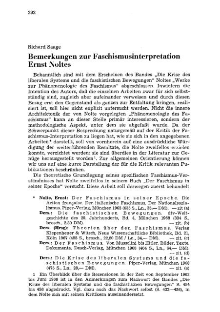 Faschismus-Theorien (VI) / Diskussion - Berliner Institut fÃ¼r kritische ...