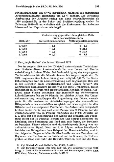 Klassenkämpfe in der BRD - Instituts für kritische Theorie (InkriT)