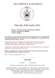 Thursday 8 December 2011 - Charterhouse