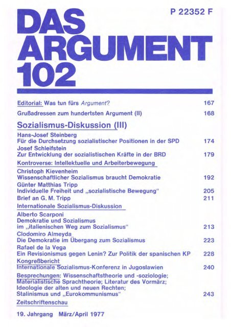 Sozialismus-Diskussion - Berliner Institut fÃ¼r kritische Theorie eV