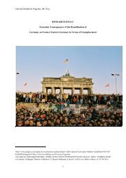 Extended Essay plan: Economic consequences of ... - Charterhouse