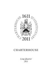 CHARTERHOUSE