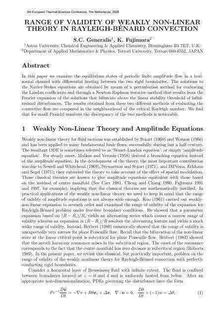 Sotos Generalis, Birmingham, GB - Eurotherm 2008