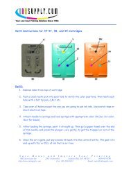 Refill Instructions for HP 97, 98, and 99 Cartridges Refill: - Amazon S3