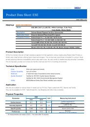 Product Data Sheet: ESE - InkTec.com