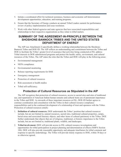 Idaho National Laboratory Cultural Resource Management Plan