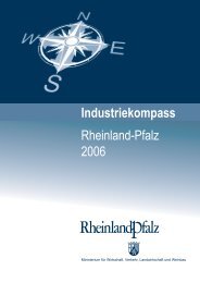 Abschnitt I: Industrie in Rheinland-Pfalz - Inmit