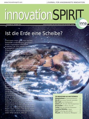Ist die Erde eine Scheibe? - Innovation Network Austria