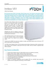 Innbox V51 (Datasheet) - Innbox - World in A Box