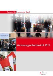 Verfassungsbericht-2012.pdf (2.3 MB) - Senator für Inneres - Bremen