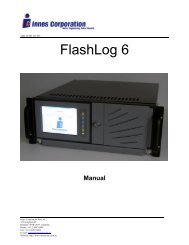 Flashlog 6 Manual - Innes Corporation