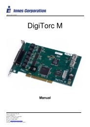 DigiTorc M Manual - Innes Corporation