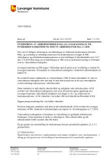 Husmanss: Skjema For Oppsigelse Av Arbeidsforhold